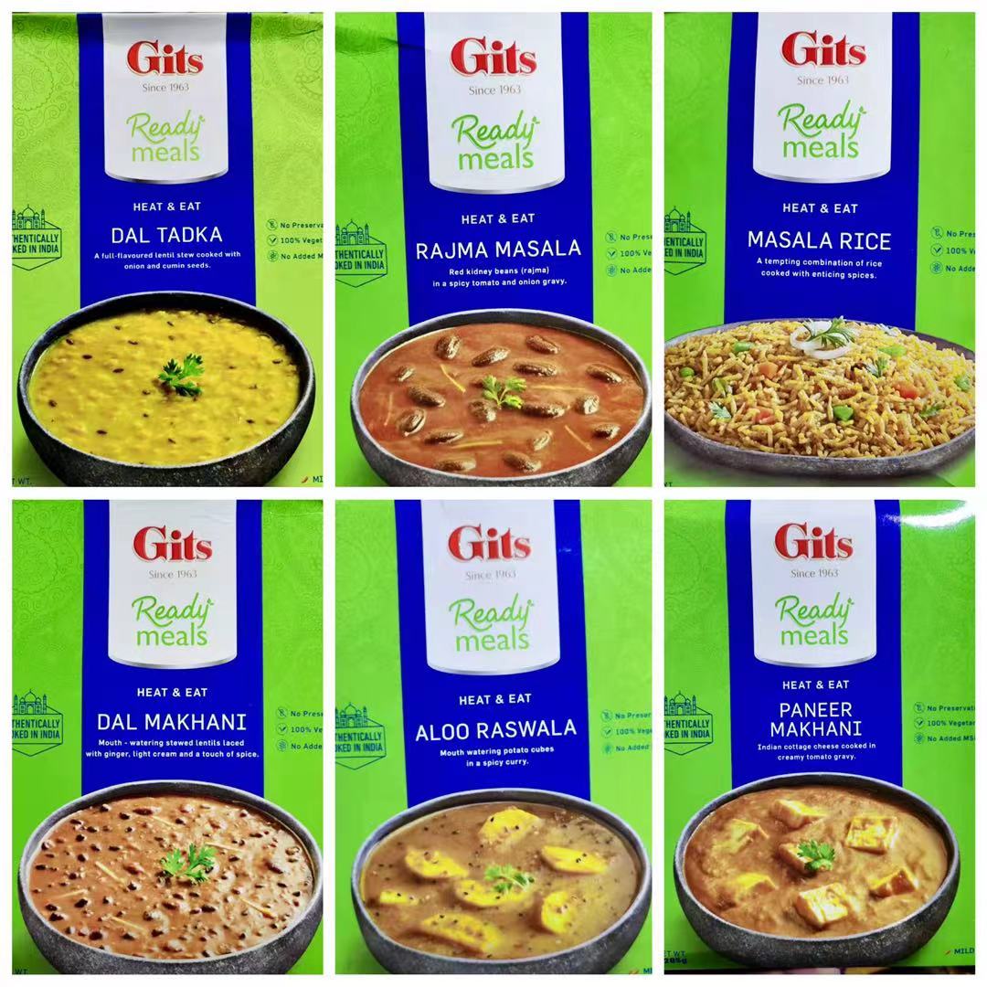 Gits Ready to eat  Indian food 300g Ready Meals 印度速食包 零食/坚果/特产 膨化食品 原图主图