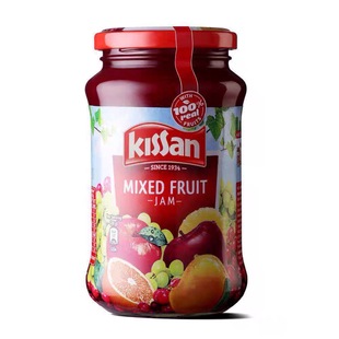 india food印度进口食品Kissan Mixed Fruit Jam什锦水果果酱500g