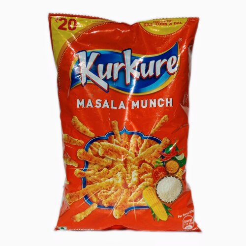 印度小吃 snacks 印度零食即食日常零食 Kurkure namkeen