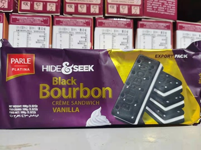 INDIAN 印度 Parle Black Bourbon Vanilla Biscuits 巧克力饼干