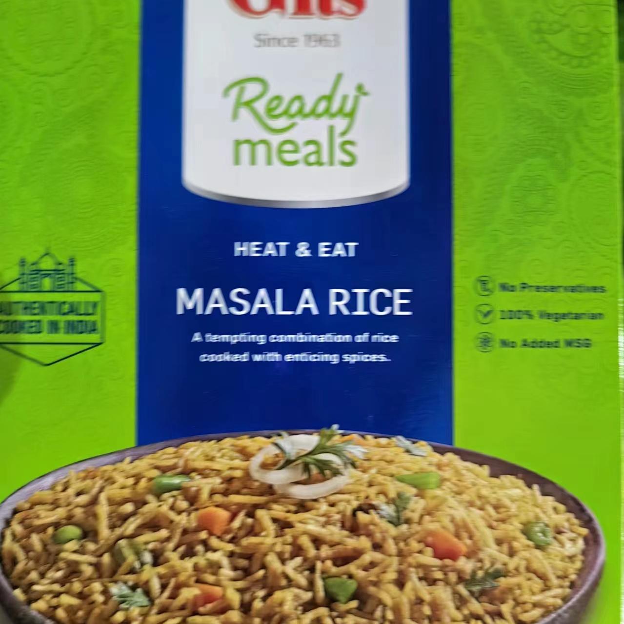 Ready meals Ready to eat Gits masala rice