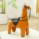 小凳子家用可爱小马造型矮凳皮质客厅家居装 板凳 饰凳创意马凳时尚