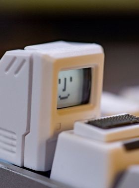 K-01 MAC键帽 FC红白机键帽 机械键盘80年代mac麦金塔复古个性透