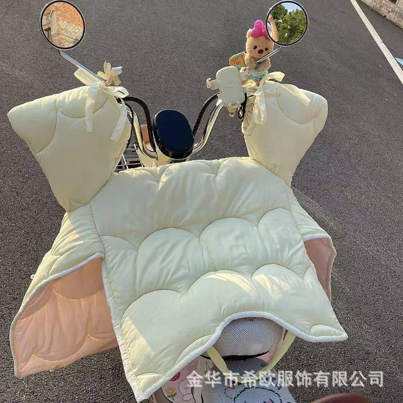 小红书冬季双拼色加厚防水电动车挡风被颜值配色电瓶车防风被批发,电动车/配件/交通工具,电动车挡风被,淘宝优惠券,粉丝福利购,淘宝优惠卷