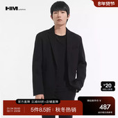 休闲西服外套 男 时尚 HIM汉崇 都市职场通勤百搭修身 西装 2025秋季