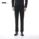 2025秋季 HIM汉崇 直筒长西裤 男 高级感商务通勤黑色修身 弹力正装