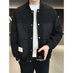 潮牌1212高端男士外套秋冬季新款潮流休闲棒球服痞帅时尚夹克上衣