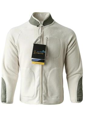 Mostarsea~立领百搭摇粒绒外套男士秋冬户外防风保暖中间层抓绒衣