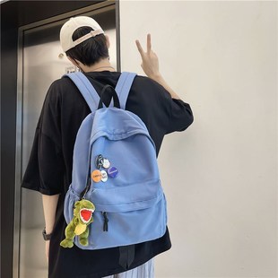 书包美式高街初中生高颜值大容量2025新款校园潮流青少年背包男