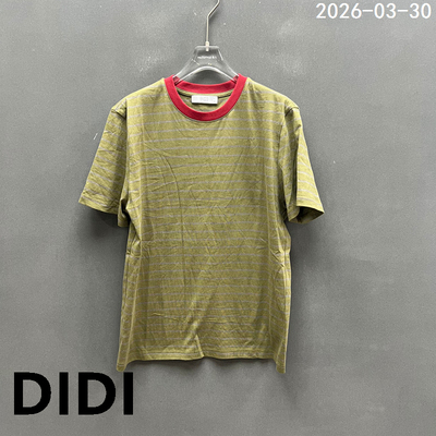 欧洲站2026早夏新款PH23时尚百搭简约复古撞色圆领短袖T恤女5449