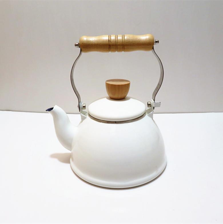 搪瓷电磁炉水壶大容量茶壶日式搪瓷咖啡壶烧水壶煤气通用包邮在类目 餐饮具, 茶具, 茶壶中 - 来自Buy2taobao.com提供专业的淘宝代购服务