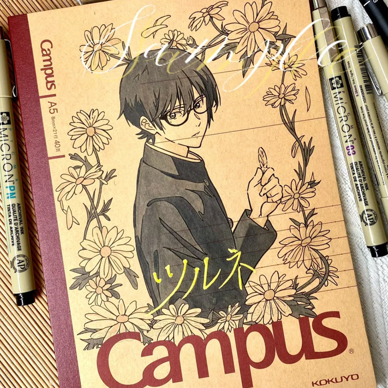 KOKUYO国誉笔记本Campus牛皮纸弦音风舞高中弓道部二次元痛本B5,文具电教/文化用品/商务用品,笔记本/记事本,淘宝优惠券,粉丝福利购,淘宝优惠卷