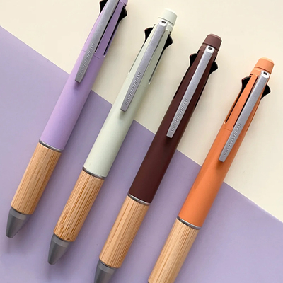 三菱多色笔橡木四色圆珠笔+铅笔