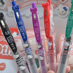 新品zebra斑马凯蒂猫限定中性笔三丽鸥迪士尼史努比限量绝版稀有