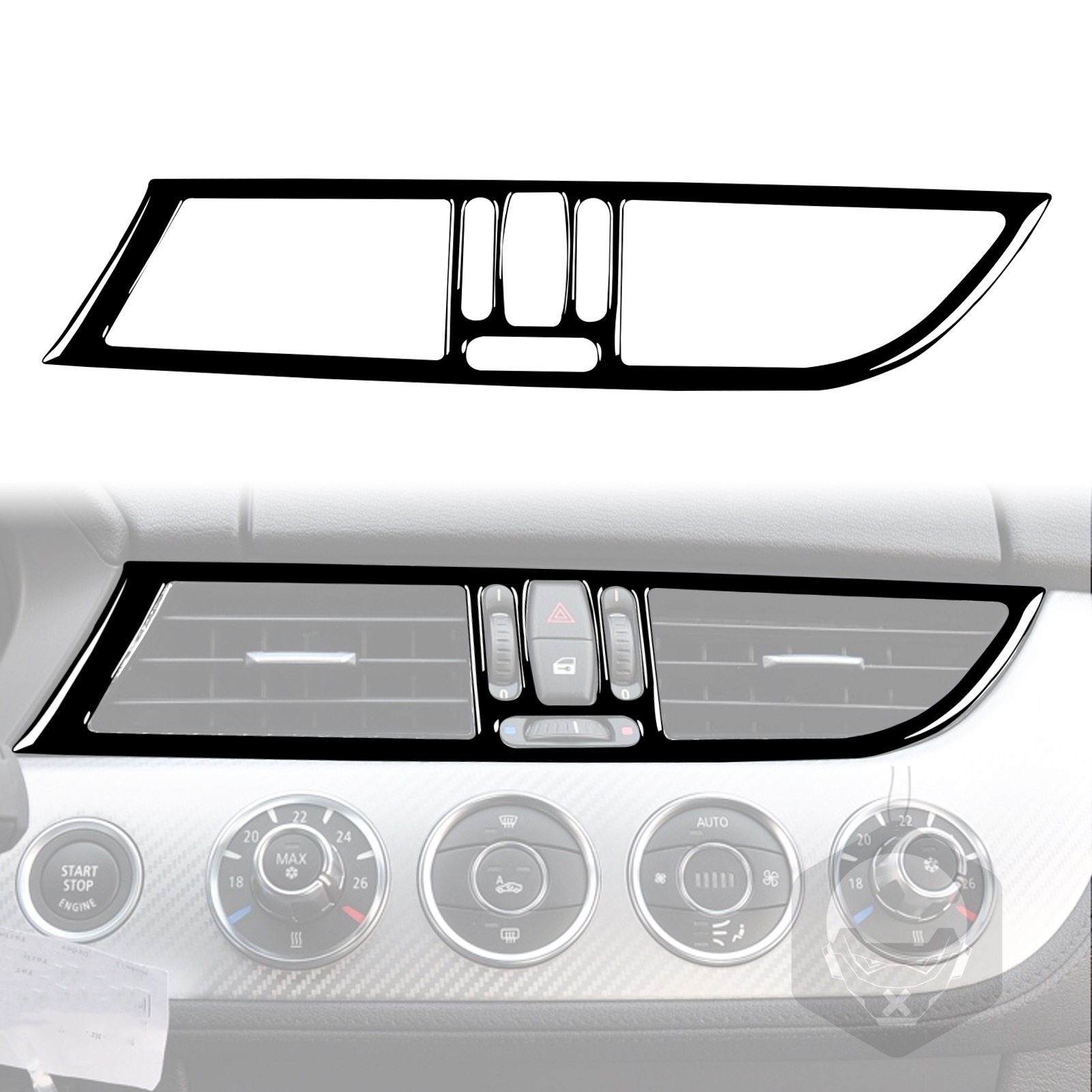 适用于2009-2016宝马Z4E89中央出风口钢琴黑汽车内饰改装装饰配件,电动车/配件/交通工具,更多电动车零/配件,淘宝优惠券,粉丝福利购,淘宝优惠卷