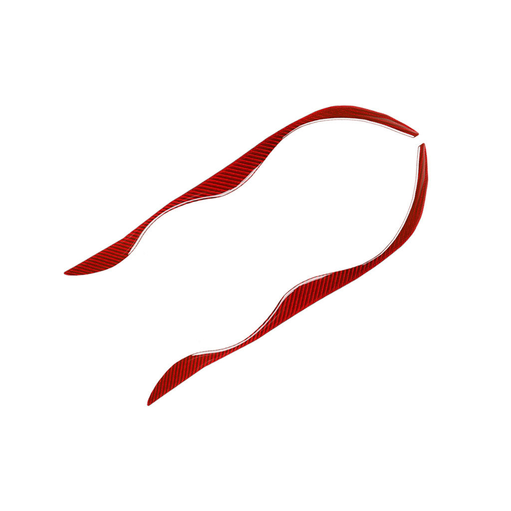 适用宝马BMW老3系E46碳纤维大眼灯眉睑修剪饰贴内装饰改装配件贴