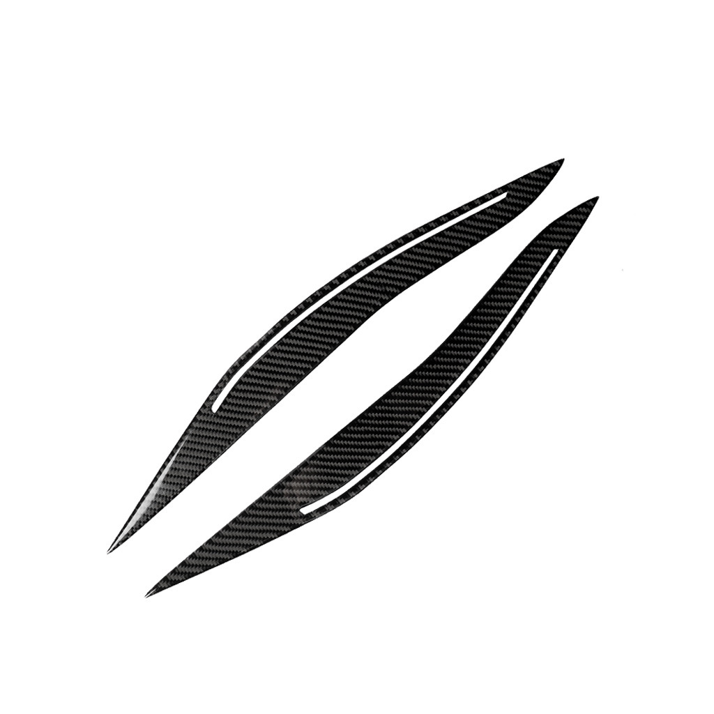 2011-2017适用宝马碳纤维F10f18520li525新五5系软灯眉汽车装饰贴
