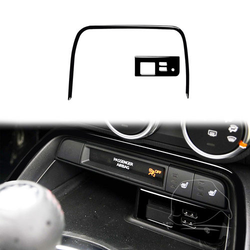 适用于16-20款马自达MX-5 A/C下部框usb钢琴黑 亮黑汽车内饰改装