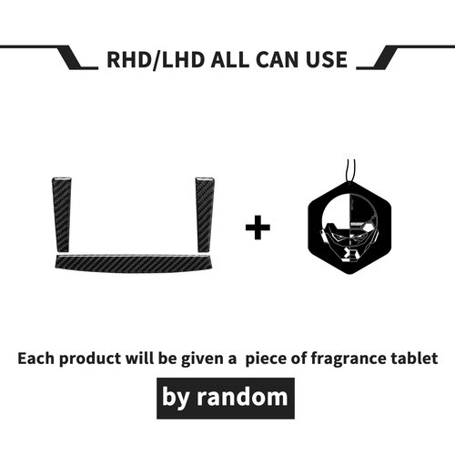 适用于06-09款日产尼桑350z中控仪表框导航条碳纤维贴纸内饰改装