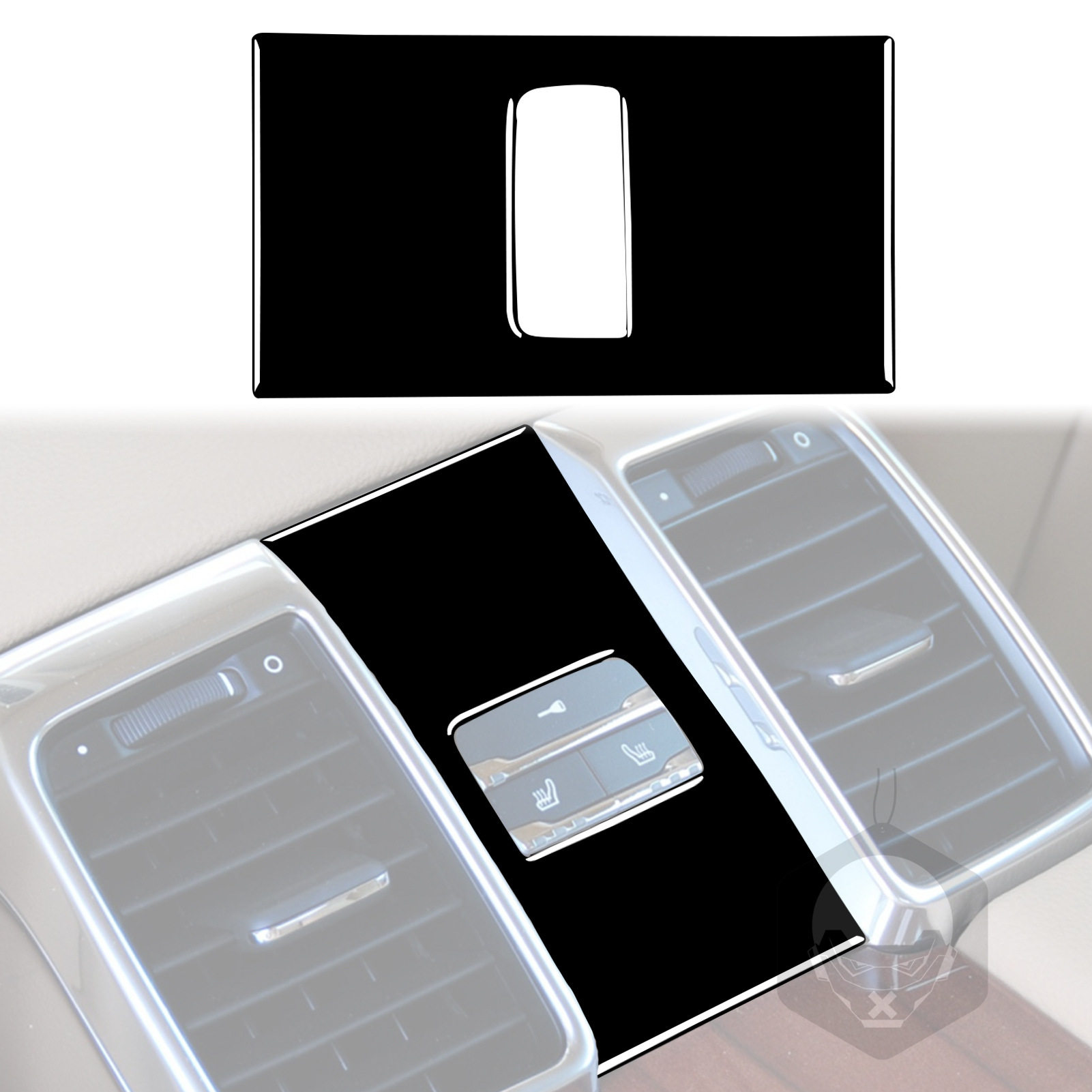 适用10-16保时捷帕拉梅拉后排座椅调节框钢琴黑亮黑汽车内饰改装,电动车/配件/交通工具,更多电动车零/配件,淘宝优惠券,粉丝福利购,淘宝优惠卷