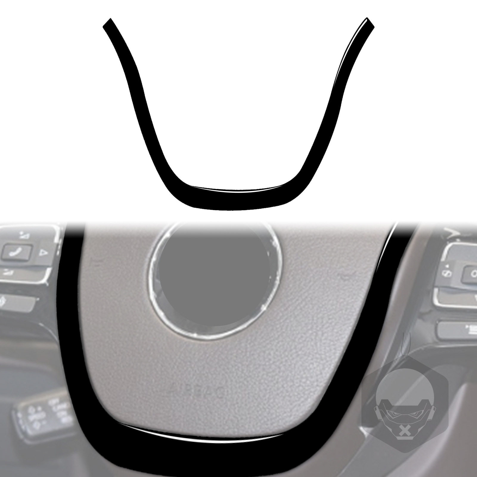 适用11-18款大众途锐方向盘U形贴钢琴黑亮黑汽车内饰改装装饰配件,电动车/配件/交通工具,更多电动车零/配件,淘宝优惠券,粉丝福利购,淘宝优惠卷