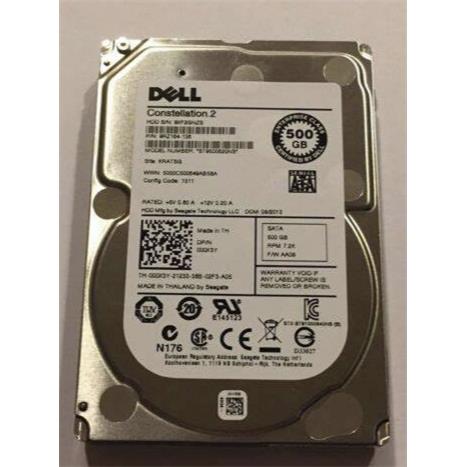 00X3Y DELL戴尔 500G SATA 7.2K企业级硬盘 2.5寸 ST9500620NS