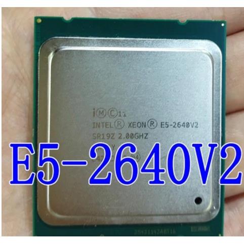 INTEL/XEON/志强E5-2640 v2 CPU 8核心16线程正式版散片