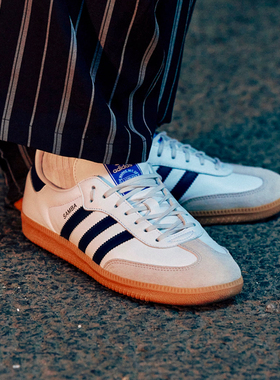 adidas adidasadidas originals Samba OG白黑低帮德训板鞋IF3814