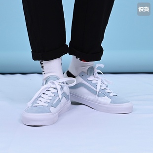 舒适轻便 复古百搭 帆布 淡蓝VN0A54F69LY Vans 板鞋 Style