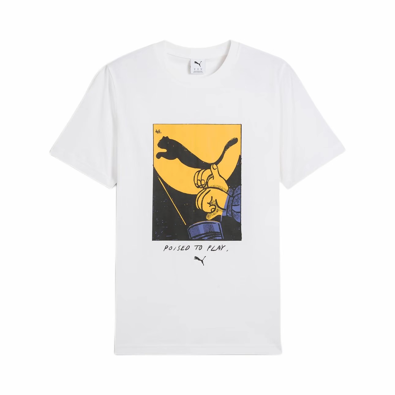 PUMA彪马男子运动休闲潮流印花短袖T恤  SHADOW PLAY TEE 632946