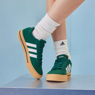 adidas neo DAILY 4.0 轻便舒适 特惠防滑耐磨 板鞋 黑色/白色