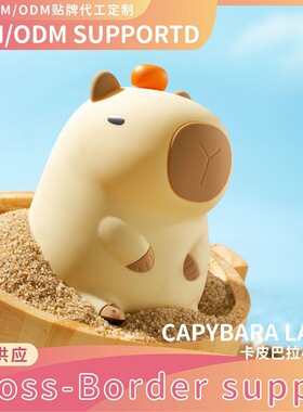 Cross border Kapybara silicone night light rechargeable dim