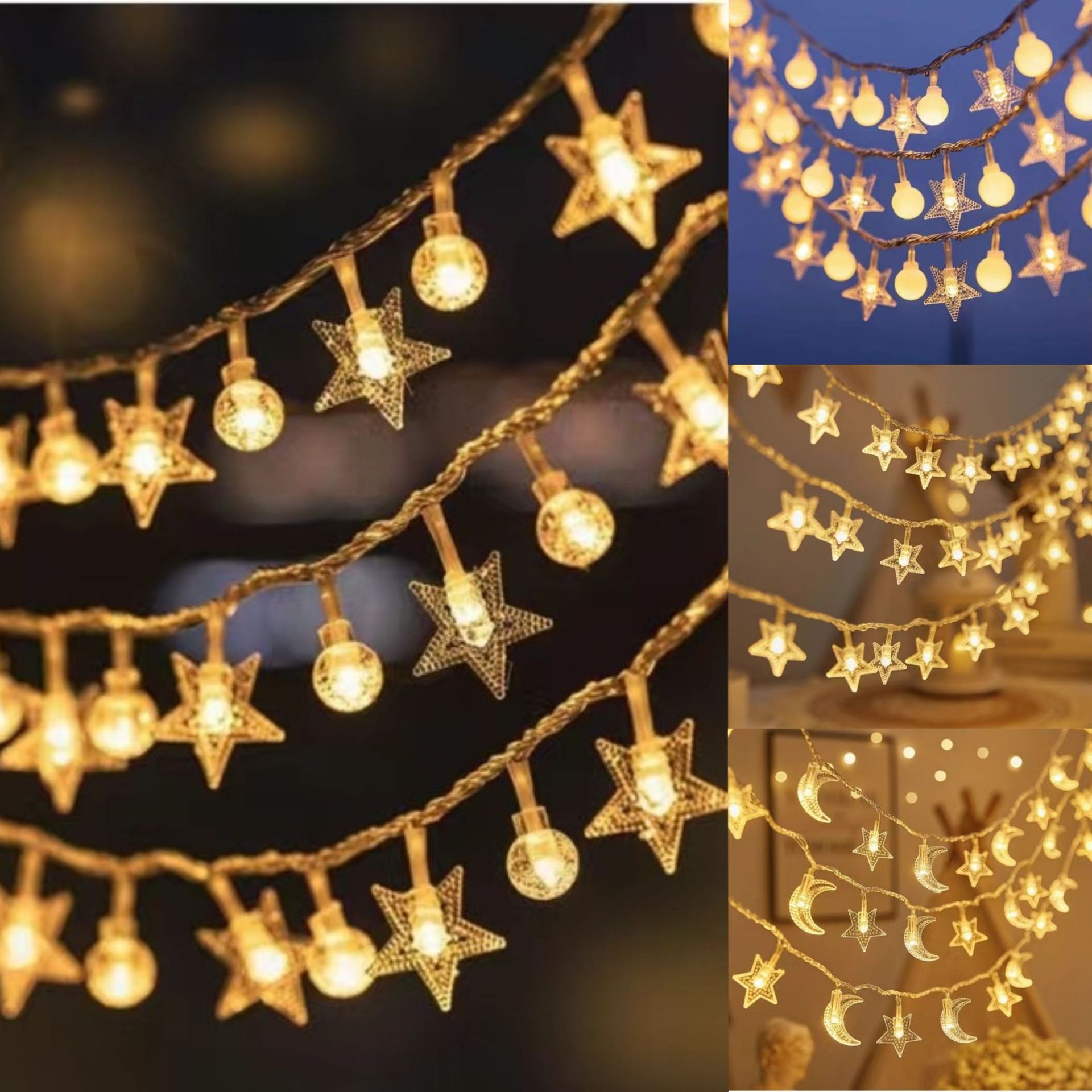 LEDStarMoonLightStringSm