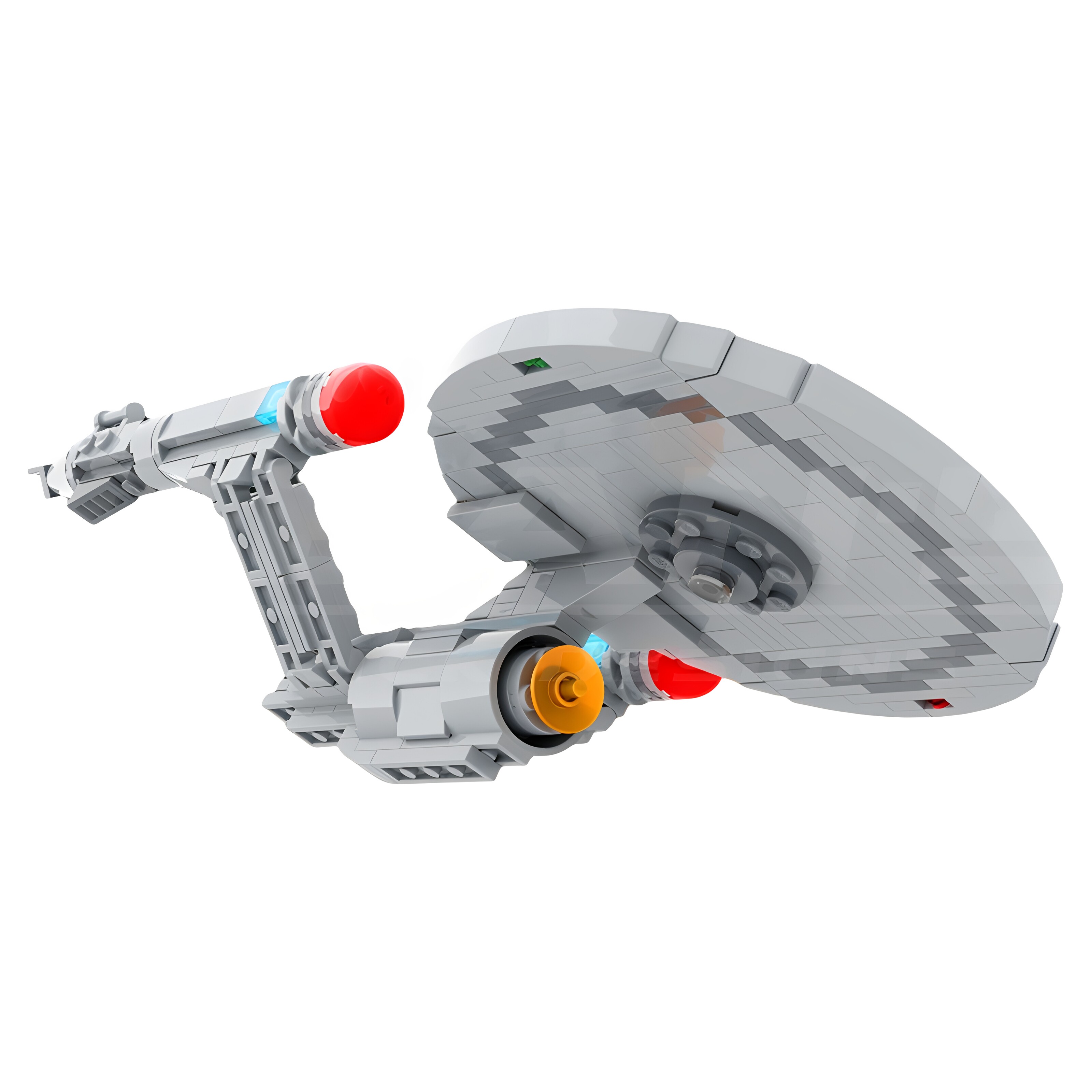 MOC-24192星际飞船积木零件现货