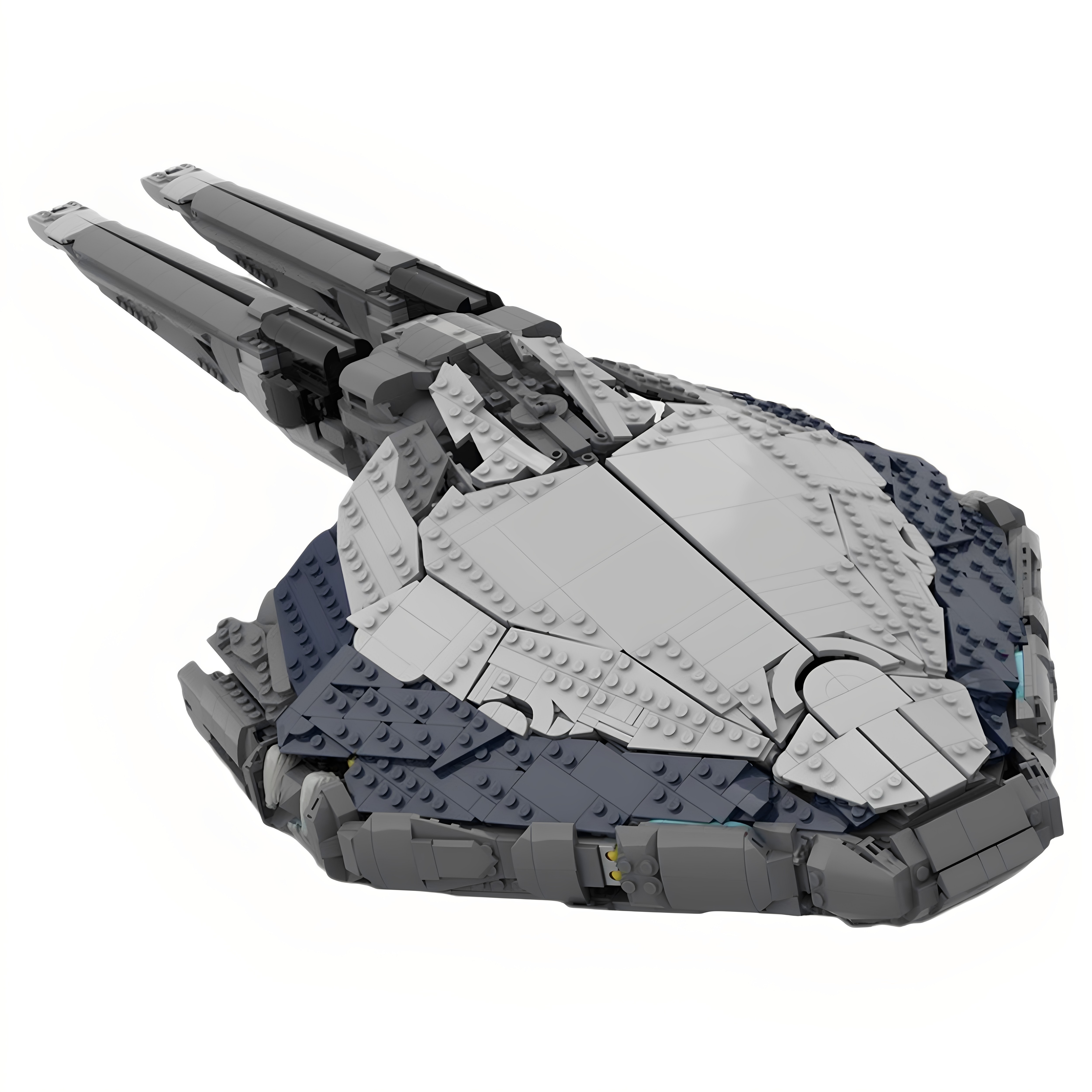 现货小颗粒MOC-151346星际战甲飞船战斗机积木玩具模型礼物摆件