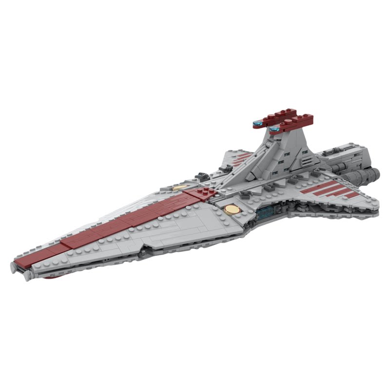 现货小颗粒MOC-158835维纳特级歼星舰积木益智玩具模型礼物摆件