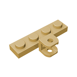 华志积木98263积木1x4异形板带卡口玩具配件零件拼装拼插