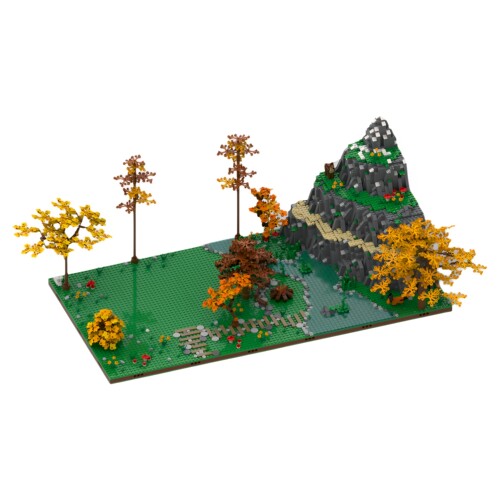 MOC-175981小颗粒立体积木零件