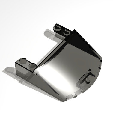 华志积木 65632 挡风玻璃 6 x 6 x 1 2/3积木配件零件益智玩具