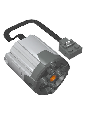 积木58121 9V XL特大号马达零件配件MOC定制DIY礼品玩具科教