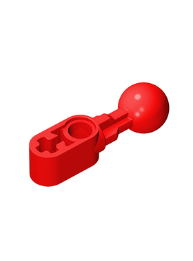 积木64276 1x4 球轴栓连接件零件配件MOC定制DIY礼品玩具科教