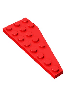 华志积木50305积木3x8楔形板（左）玩具配件零件拼装拼插