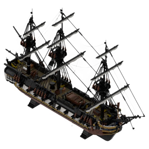 MOC-129103企业号驱逐舰积木