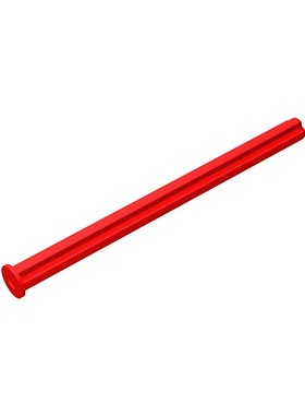 华志积木55013积木1x8单侧带截止十字轴长63.5玩具配件零件拼装拼