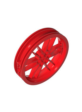 积木88517 75x17mm 摩托车 轮毂零件配件MOC定制DIY礼品玩具科教