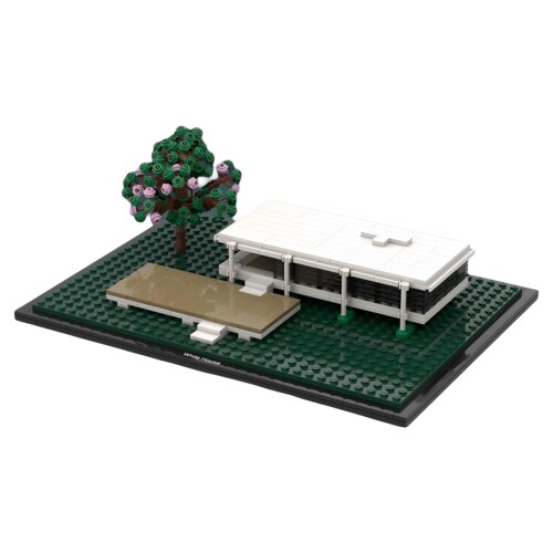 高砖零件MOC-116505住宅积木
