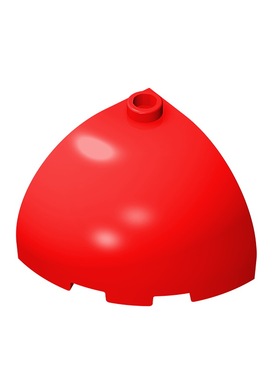 华志积木88293积木3x3x2 圆弧形转角砖玩具配件零件拼装拼插