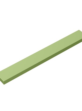 华志积木4162积木1x8瓦片光面板补件玩具配件零件拼装拼插