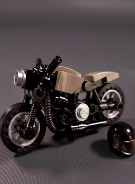 积木MOC-103498-Minifigure比例摩托车