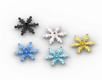 华志积木 42409 x789 晶体雪花 装饰品moc零配件补件